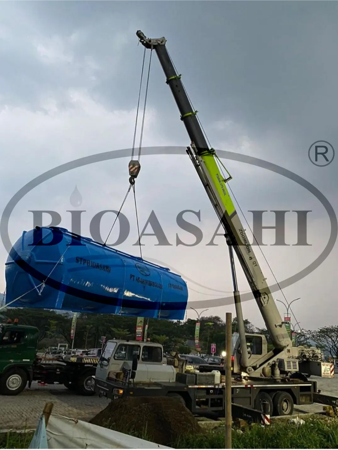 Panel kontrol sistem pengolahan air limbah